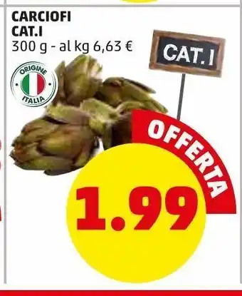 PENNY Carciofi cat i 300 g offerta