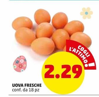 PENNY Uova fresche conf da 18 pz offerta
