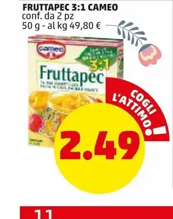 Fruttapec 3:1 cameo conf da 2x50g
