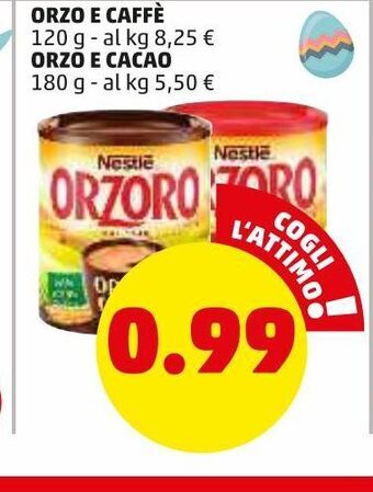 PENNY Orzo e caffè 120 g, orzo e cacao 180 g offerta
