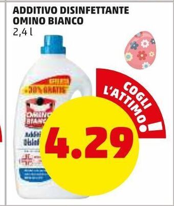 PENNY Additivo disinfettante omino bianco 2.4 l offerta