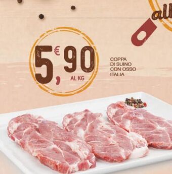 SeBón Supermercati Coppa di suino con osso italia offerta
