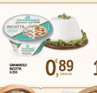 SeBón Supermercati Granarolo ricotta g 250 offerta