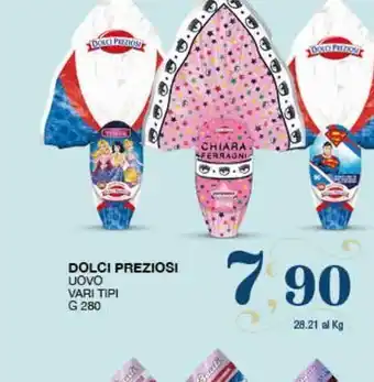 SeBón Supermercati Dolci preziosi uovo vari tipi g 280 offerta