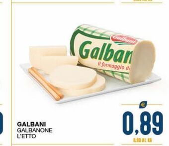 SeBón Supermercati Galbanone galbani offerta