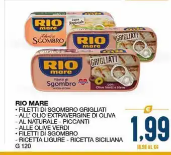 Filetti di sgombro rio mare