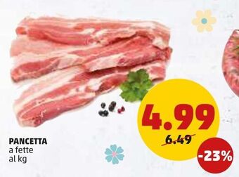 PENNY Pancetta offerta