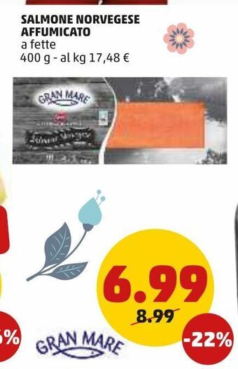 PENNY Salmone norvegese affumicato offerta