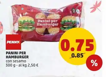 PENNY Panini per hamburger offerta