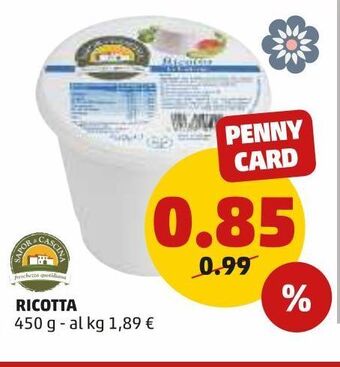 PENNY Ricotta offerta