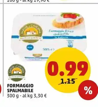 PENNY Formaggio spalmabile offerta