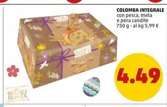 PENNY Colomba integrale offerta