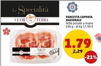 PENNY Pancetta coppata nazionale offerta