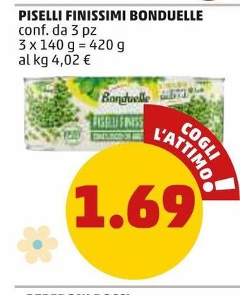 PENNY Piselli finissimi bonduelle offerta