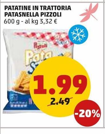 PENNY Patatine in trattoria patasnella pizzoli offerta