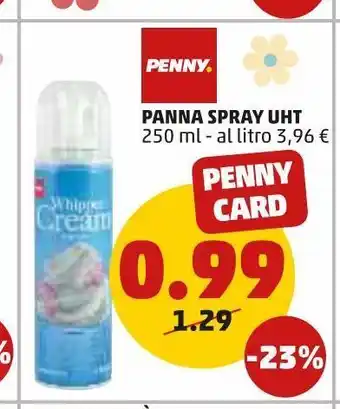 PENNY Panna spray uht offerta