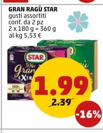 PENNY Gran ragù star offerta