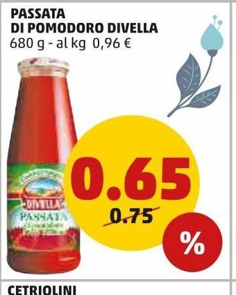 PENNY Passata di pomodoro divella offerta