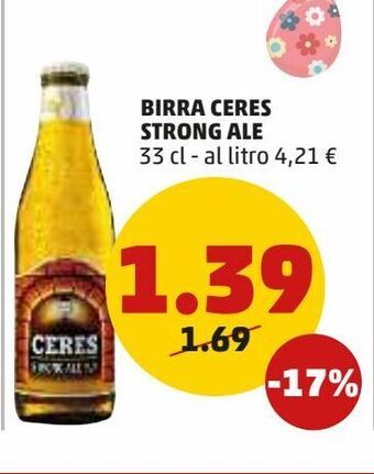 PENNY Birra ceres strong ale offerta
