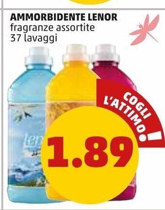 PENNY Ammorbidente lenor offerta