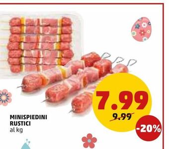PENNY Minispiedini rustici offerta