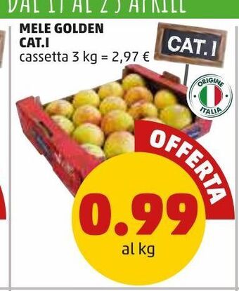 PENNY Mele golden offerta