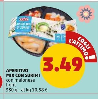 PENNY Aperitivo mix con surimi offerta
