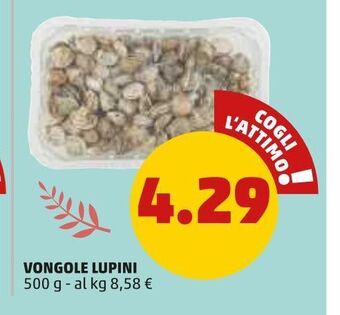 PENNY Vongole lupini offerta