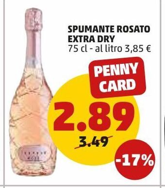 PENNY Spumante rosato extra dry offerta
