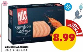 PENNY Gamberi argentini offerta
