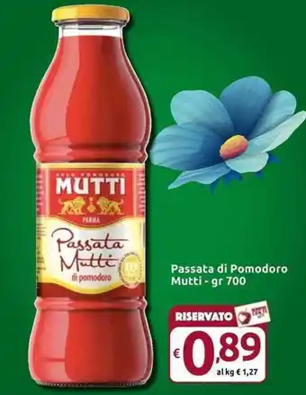 Carrefour Express Mutti Passata Di Pomodoro 700 gr offerta