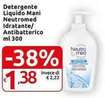 Neutromed Detergente Liquido Mani Idratante/Antibatterico 300 ml