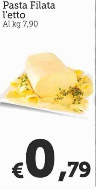 MAX Supermercati Pasta Filata l'etto offerta