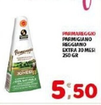 Mio Market Parmareggio Parmigiano Reggiano Extra 30 Mesi 250 gr offerta