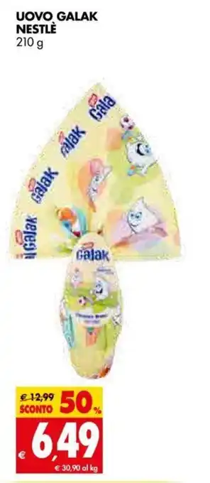 Tigros Uovo Galak Nestlé 210g offerta