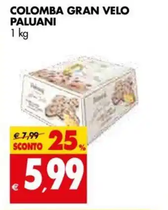Colomba Gran Velo Paluani 1kg