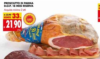 Tigros Prosciutto Di Parma D.O.P. 18 Mesi Riserva offerta