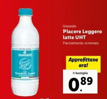 Lidl Granarolo Piacere Leggero latte UHT 1 l offerta