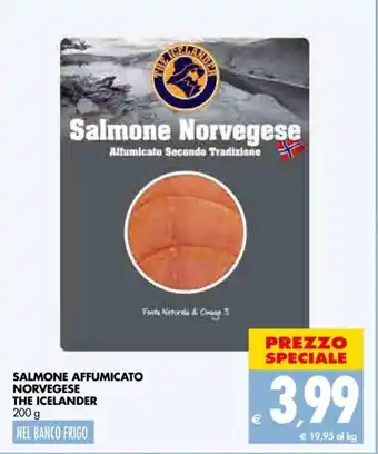 Tigros Salmone Affumicato Norvegese The icelander 200g offerta