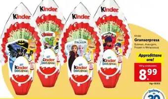Kinder Gran Sorpresa 150 g
