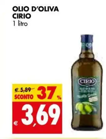 Tigros Olio D'Oliva Cirio 1litro offerta
