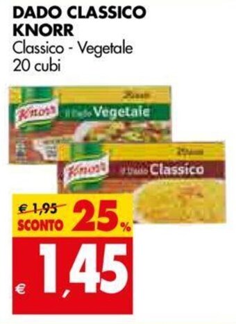 Tigros Dado Classico Knorr offerta