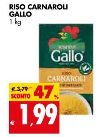 Riso Carnaroli Gallo 1 kg