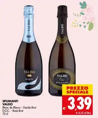 Tigros Spumante Valdo 75cl offerta