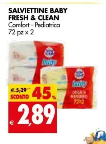 Tigros Salviettine Baby fresh & Clean Comfort-Pediatrica offerta
