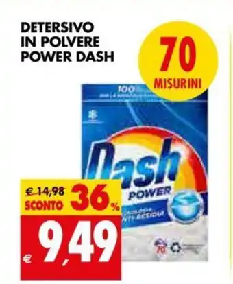 Tigros Detersivo In Polvere Power Dash offerta