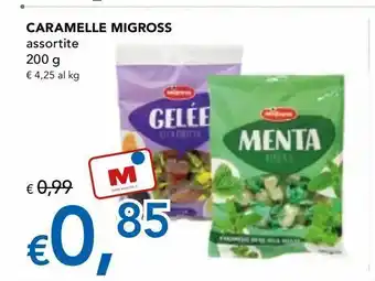 Migross Supermercati e Market Caramelle migross offerta