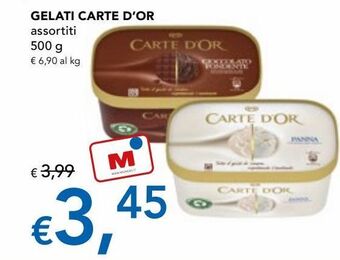 Migross Supermercati e Market Gelati carte d'or offerta