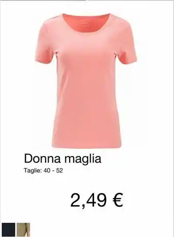 KiK Donna maglia offerta