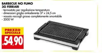 Barbecue No Fumo 3G Ferrari